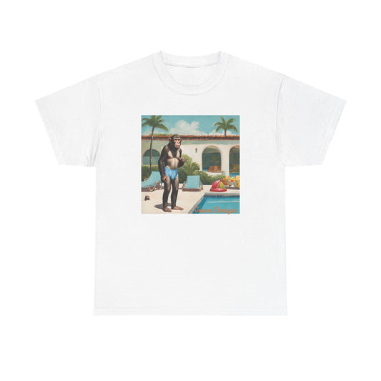 Pool Monkey Unisex Heavy Cotton Tee