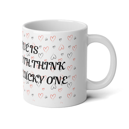 TRUE LOVE Jumbo Mug, 20oz