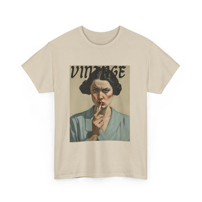 VINTAGE Unisex Heavy Cotton Tee