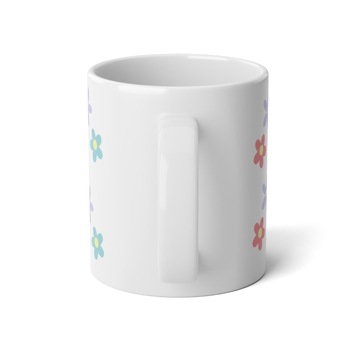 FLOWER MUG Jumbo Mug, 20oz